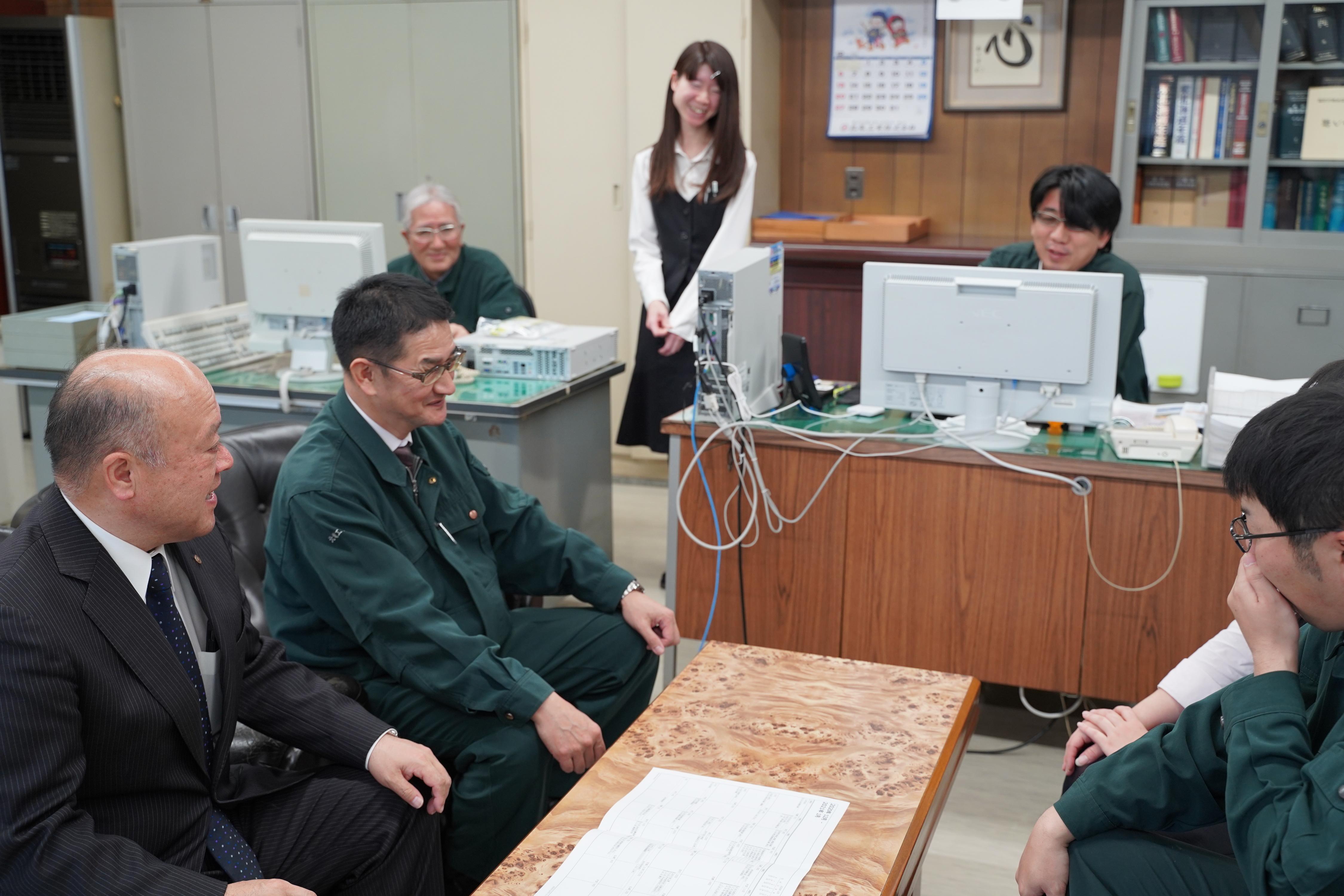 風通しの良い人間関係は昔からの社風